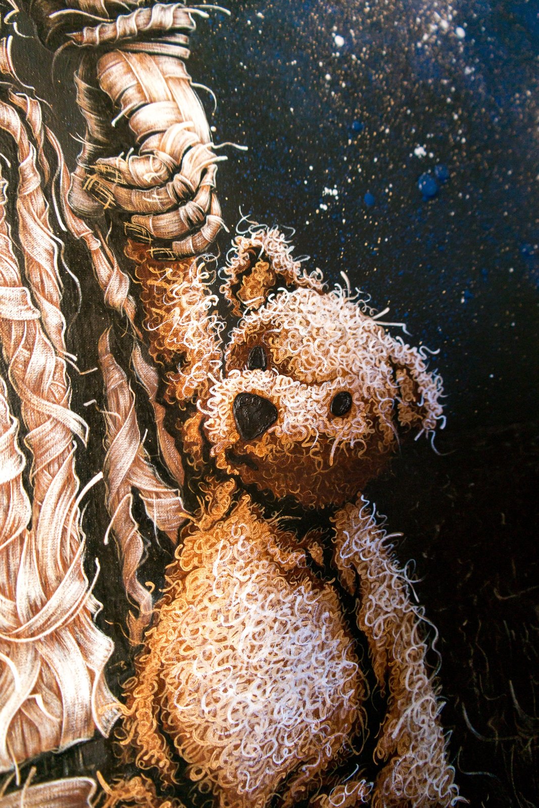 Looking for a dream 26" Original Modern art by S. Lee Mark