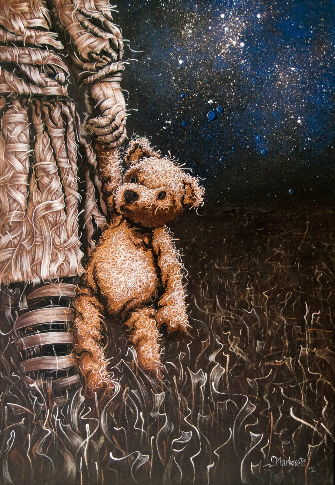 Looking for a dream 26" Original Modern art by S. Lee Mark
