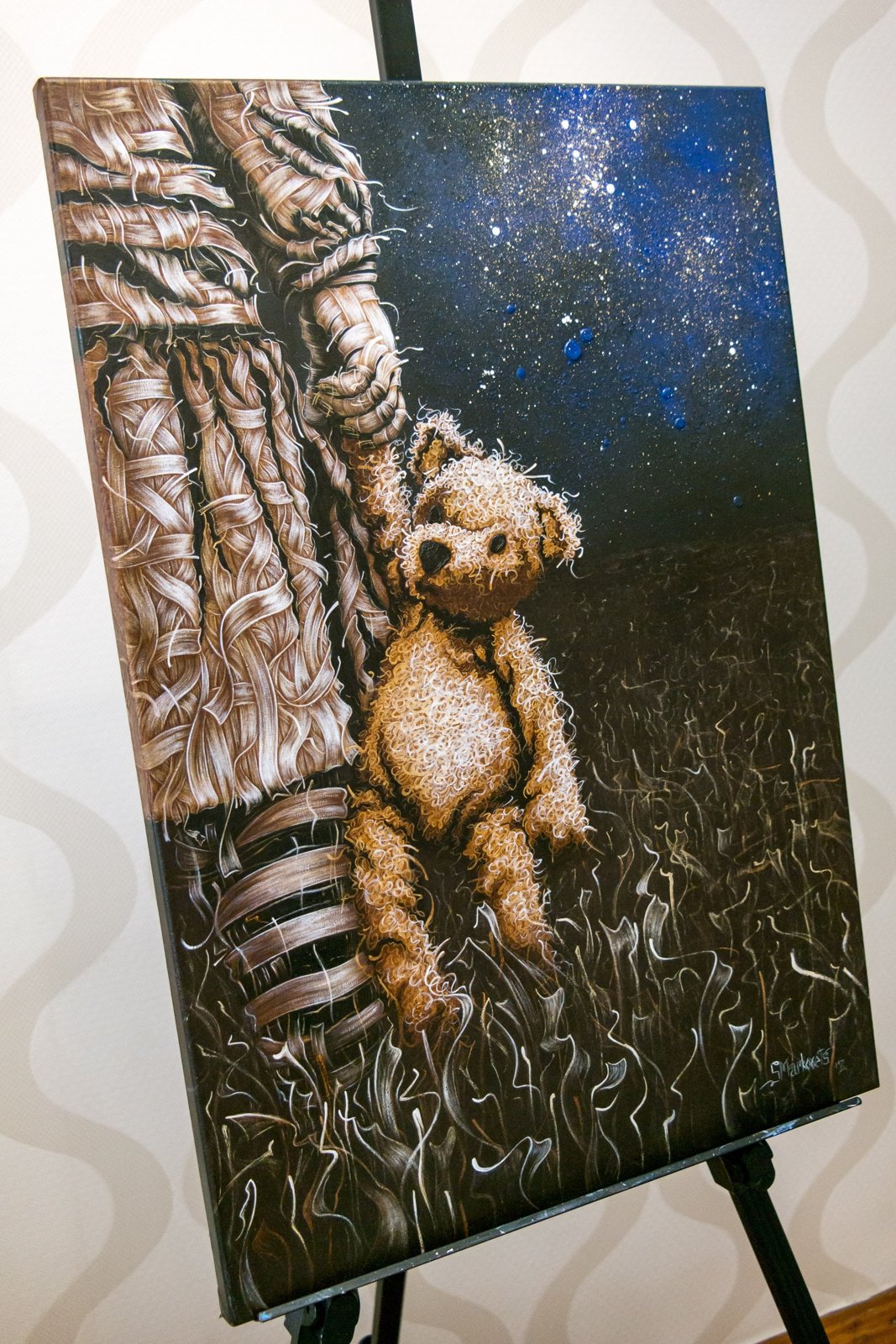 Looking for a dream 26" Original Modern art by S. Lee Mark