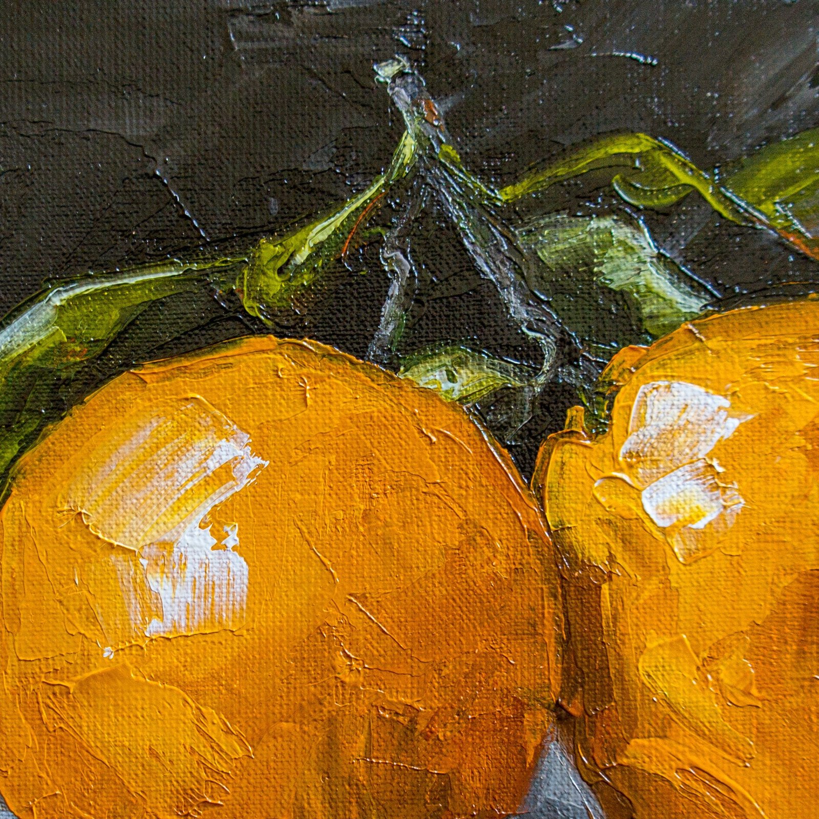 いみぎむる ART WORKS fruits Grapefruit Original Art 6x8 by S. Lee Mark - Stil Life Oil